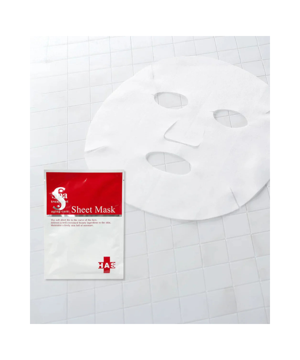 Spa Treatment HAS VII Sheet Mask – японська ліфтинг-маска з екзосомами стовбурових клітин для інтенсивного омолодження та зволоження