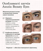 Есенс-маска AXXZIA Beauty Eyes Sheet PLUS для зони навколо очей