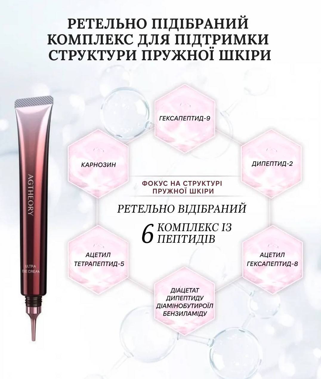 AXXZIA AGTheory Ультракрем для шкіри навколо очей