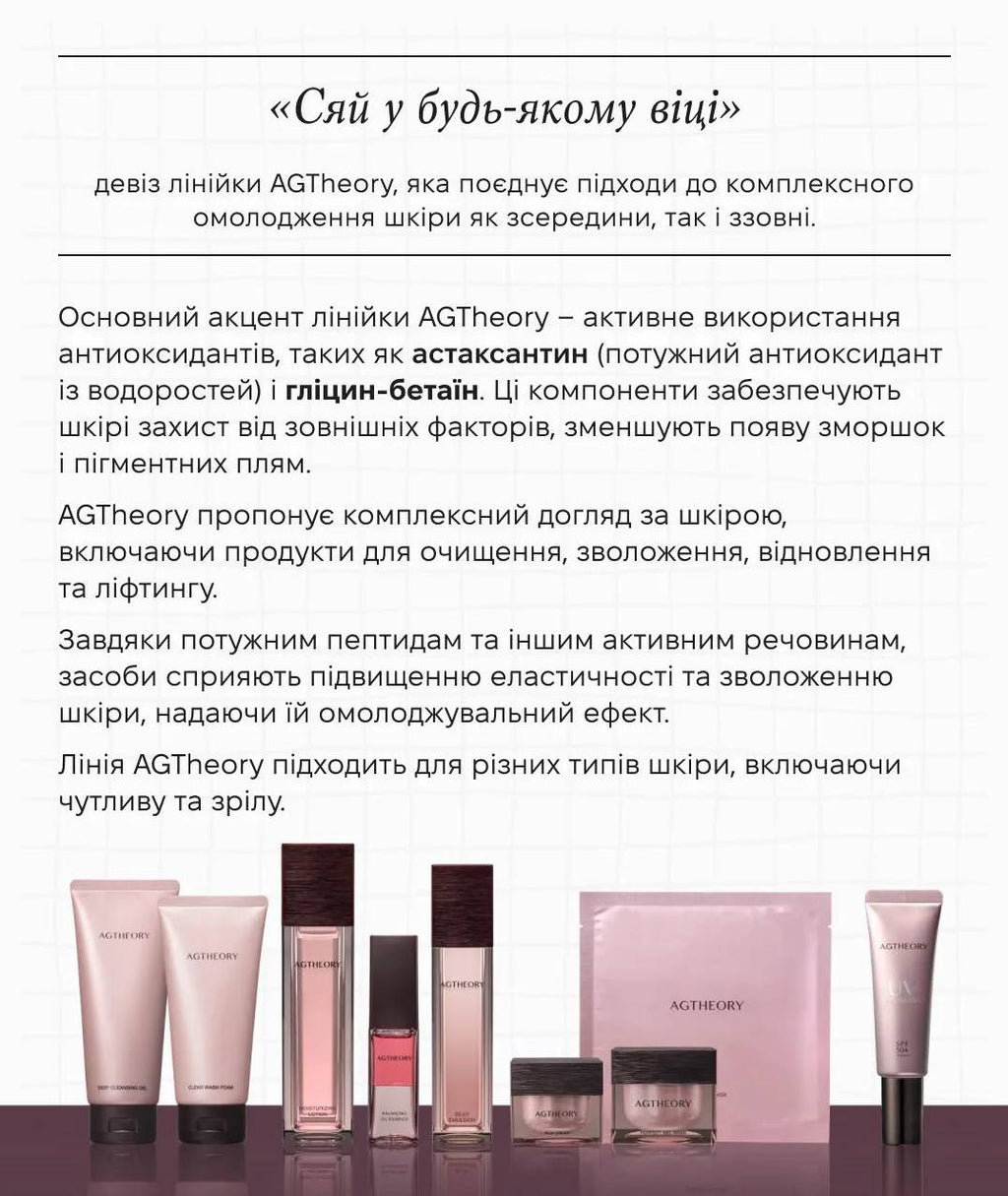 Обрано VOGUE AXXZIA AGTheory глибокоочищувальний гель