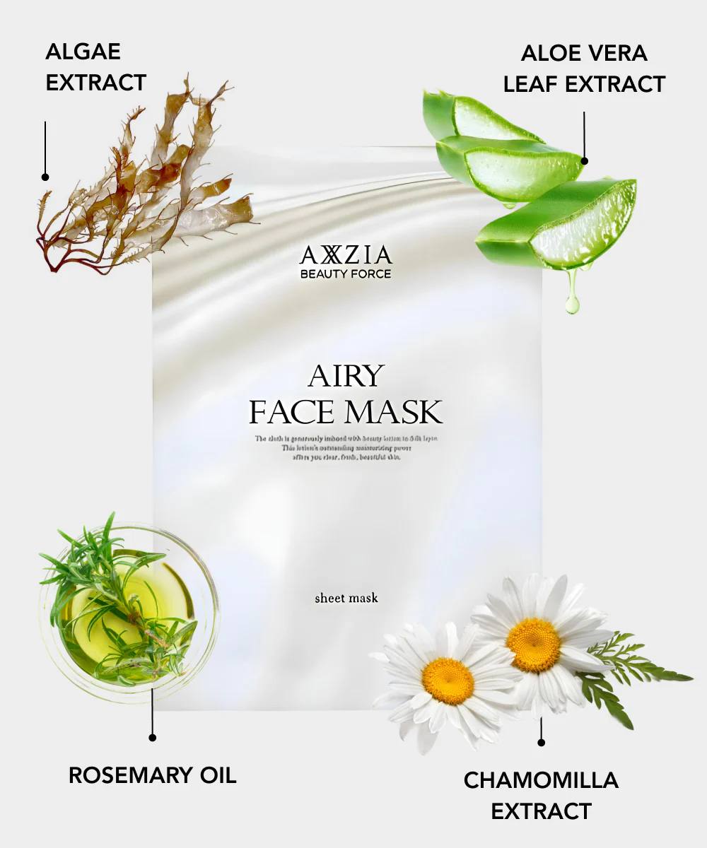 Маска для обличчя AXXZIA Beauty Force Airy