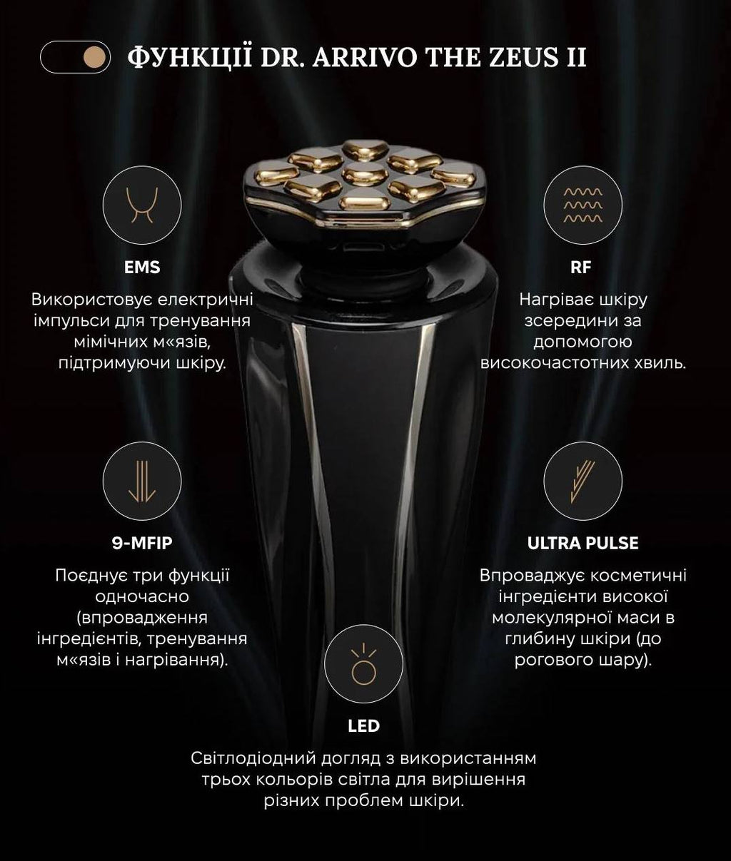 Dr. Arrivo Zeus II Plus (Чорний)